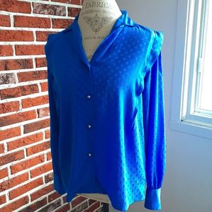 Hudson bay vintage silk blouse